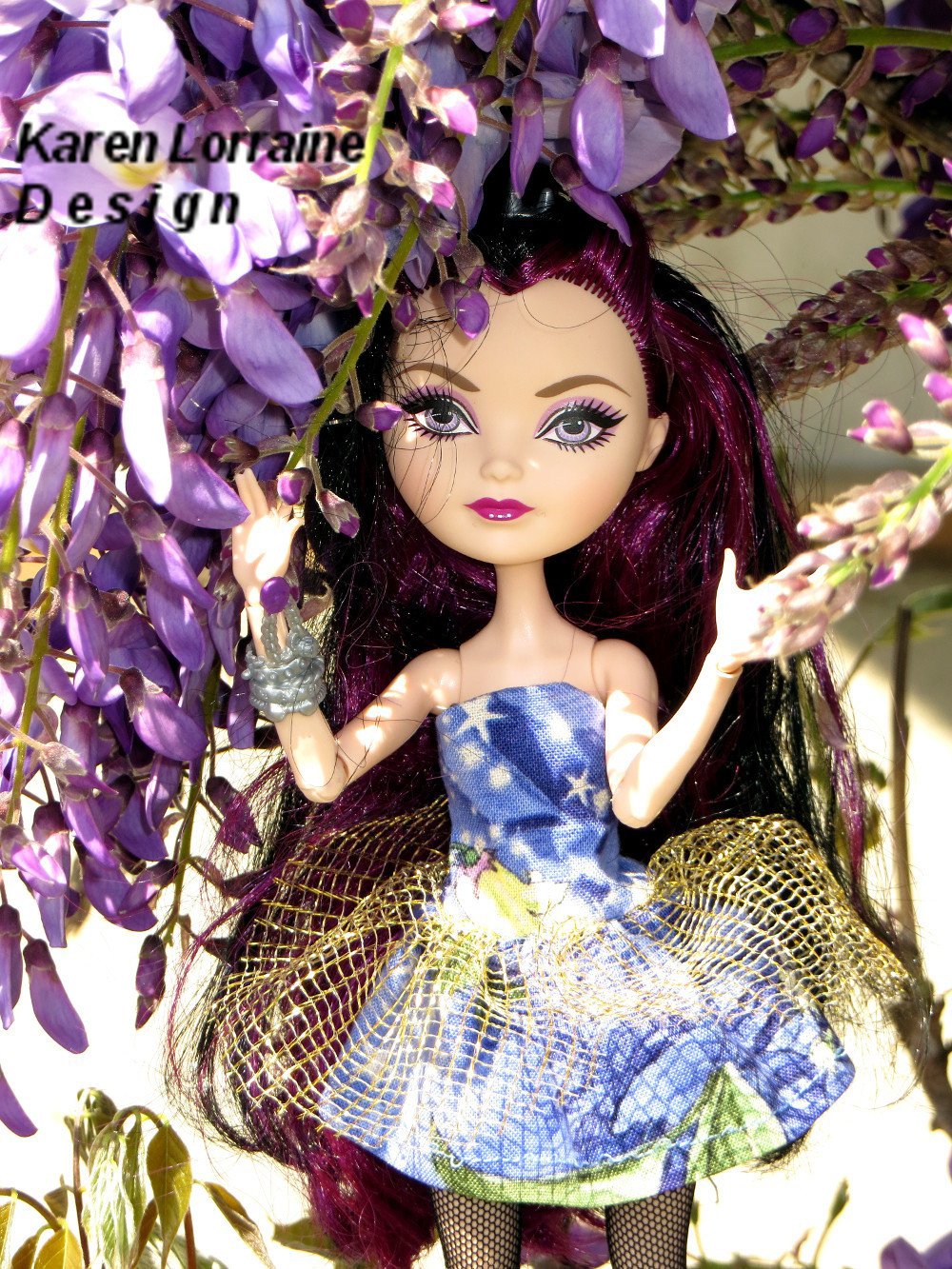 Karen Lorraine Design Monster High Overskirt Package Pattern for Ever After High Dolls Pixie Faire