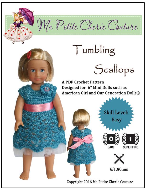 Crochet doll clothes patterns small dolls cheap