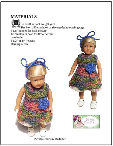 Mon Petite Cherie Couture Mini Tumbling Scallops for Mini Dolls Pixie Faire
