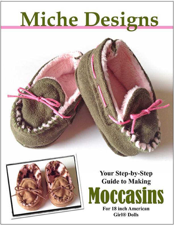 Moccasins 18 inch Doll Shoes Pattern PDF Download moccasins-18-inch-doll-shoes-pattern-pdf-download