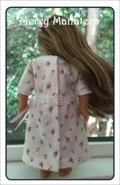 Merry Manatees Mini Nighty-night! Pattern for Mini Dolls Pixie Faire