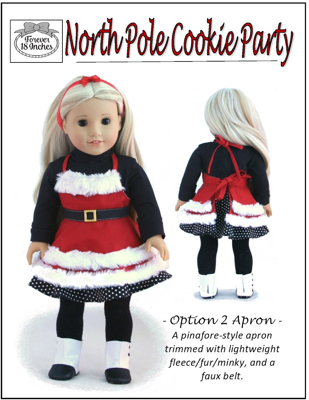 18 inch doll christmas dress Christmas Classic - Clothes for 18 inch Doll