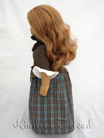 Kindred Thread 18 Inch Historical Outlandish: Highland Lass 18" Doll Clothes Pixie Faire