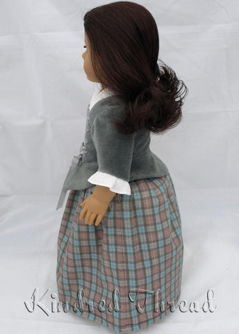 Kindred Thread 18 Inch Historical Outlandish: Highland Lass 18" Doll Clothes Pixie Faire