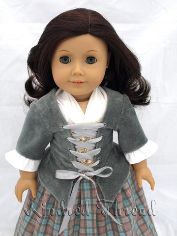 Kindred Thread 18 Inch Historical Outlandish: Highland Lass 18" Doll Clothes Pixie Faire