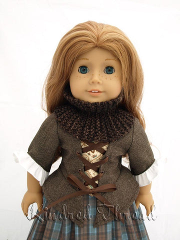Kindred Thread 18 Inch Historical Outlandish: Highland Lass 18" Doll Clothes Pixie Faire