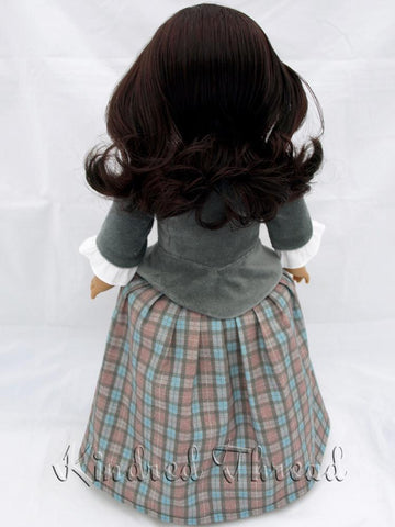 Kindred Thread 18 Inch Historical Outlandish: Highland Lass 18" Doll Clothes Pixie Faire