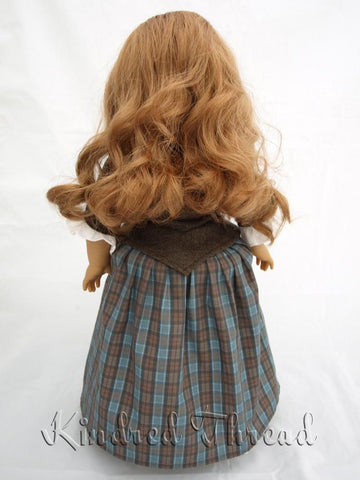 Kindred Thread 18 Inch Historical Outlandish: Highland Lass 18" Doll Clothes Pixie Faire