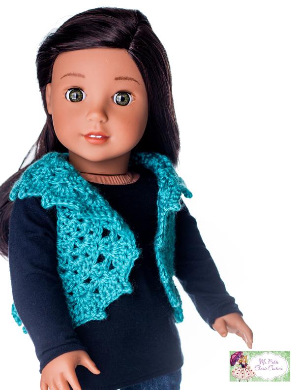 Mon Petite Cherie Couture Crochet Ovation Vest Crochet Pattern Pixie Faire