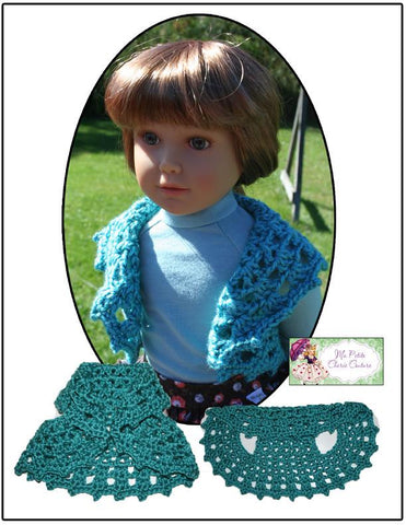 Mon Petite Cherie Couture Kidz n Cats Ovation Vest Crochet Pattern for Kidz N Cats Dolls Pixie Faire