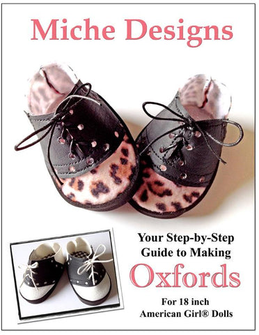 Miche Designs Shoes Oxfords 18" Doll Shoes Pixie Faire
