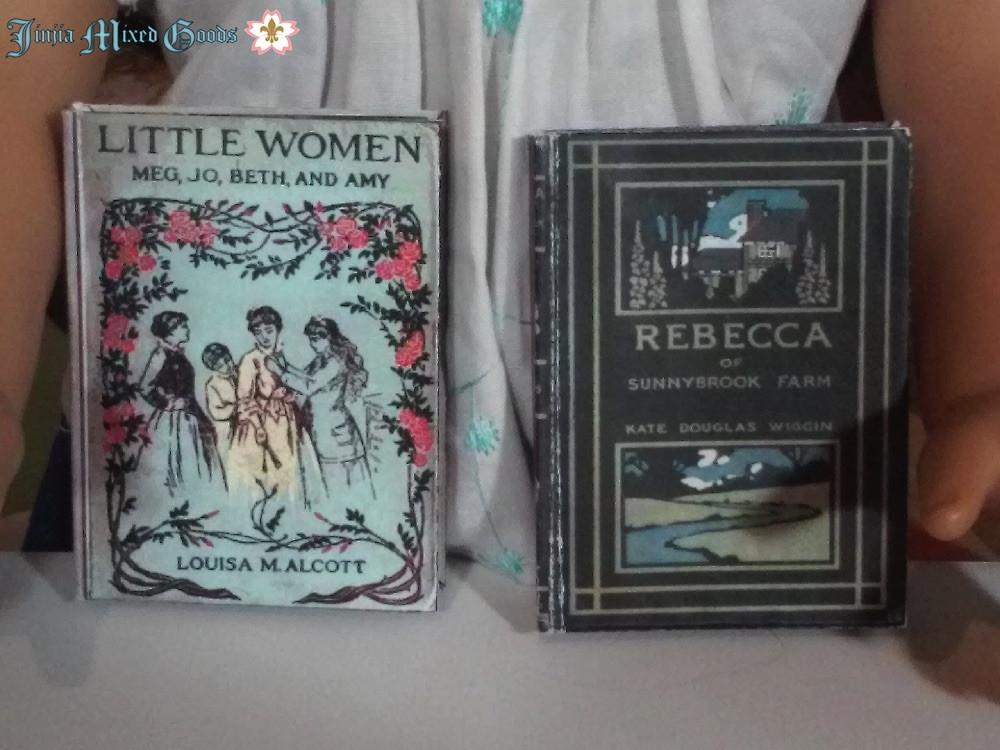 Jinjia Mixed Goods 18 Inch Modern Little Women and Rebecca of Sunnybrook Farm Printable Books 14-18" Doll Accessories Pixie Faire