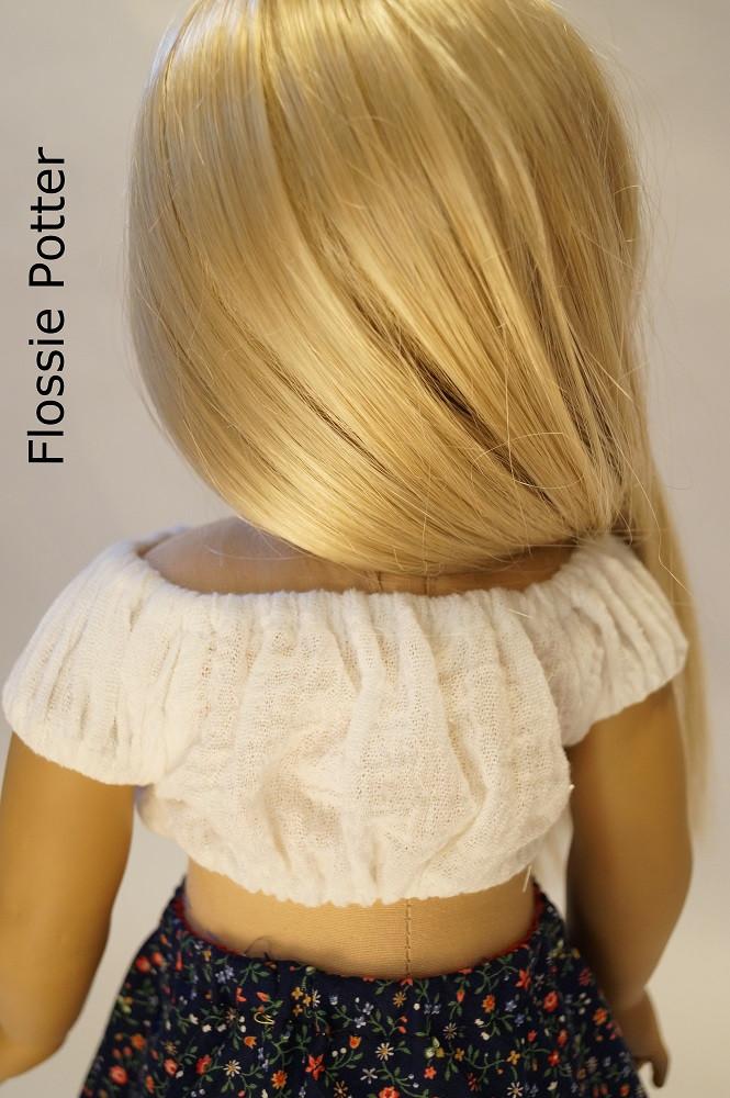 Flossie Potter 18 Inch Modern Peasant Crop Top 18" Doll Clothes Pixie Faire