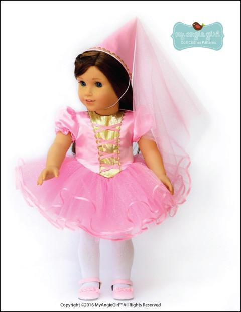 My Angie Girl 18 Inch Modern Story Book Collection: Pointy Hat and Princess Crowns 18" Doll Accessories Pixie Faire