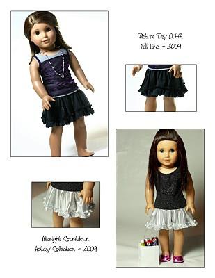 Liberty Jane 18 Inch Modern Picture Day Outfit 18" Doll Clothes Pattern Pixie Faire