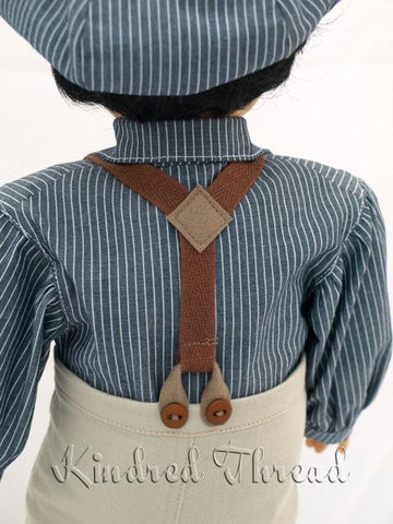 Kindred Thread 18 Inch Boy Doll Pioneer Boy 18" Doll Clothes Pixie Faire