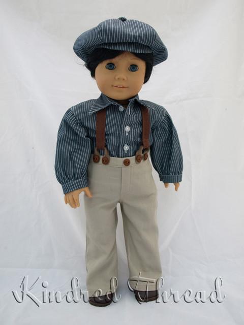 Kindred Thread 18 Inch Boy Doll Pioneer Boy 18" Doll Clothes Pixie Faire