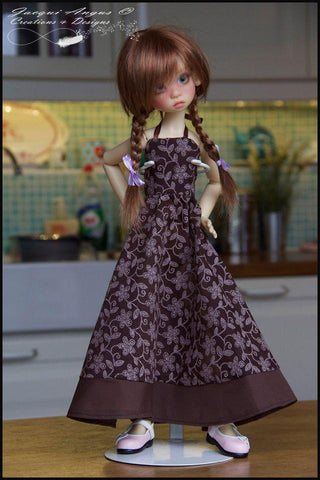 Jacqui Angus Creations & Designs BJD Pirouette Dress Pattern for MSD Ball Jointed Dolls Pixie Faire