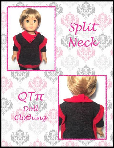 QTπ Doll Clothing 18 Inch Modern Poncho 18" Doll Clothes Pixie Faire