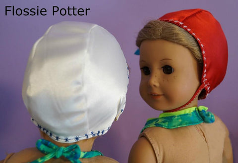 Flossie Potter 18 Inch Historical Retro Swim Cap 18" Doll Clothes Pixie Faire