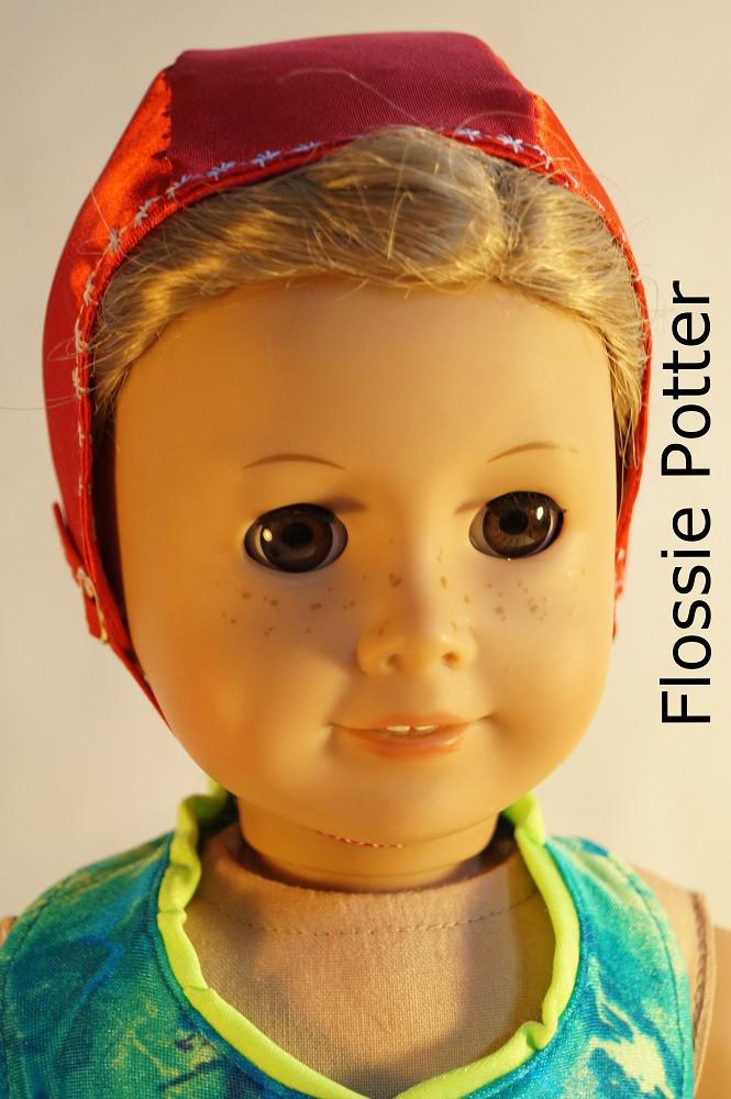 Flossie Potter 18 Inch Historical Retro Swim Cap 18" Doll Clothes Pixie Faire