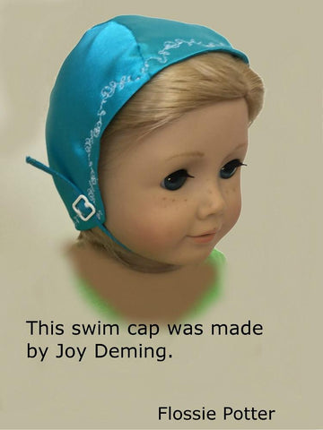 Flossie Potter 18 Inch Historical Retro Swim Cap 18" Doll Clothes Pixie Faire