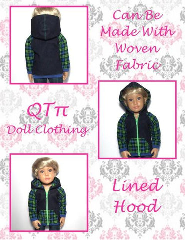 QTπ Doll Clothing Kidz n Cats Rough 'n' Tumble Hoodie for Kidz N Cats Dolls Pixie Faire