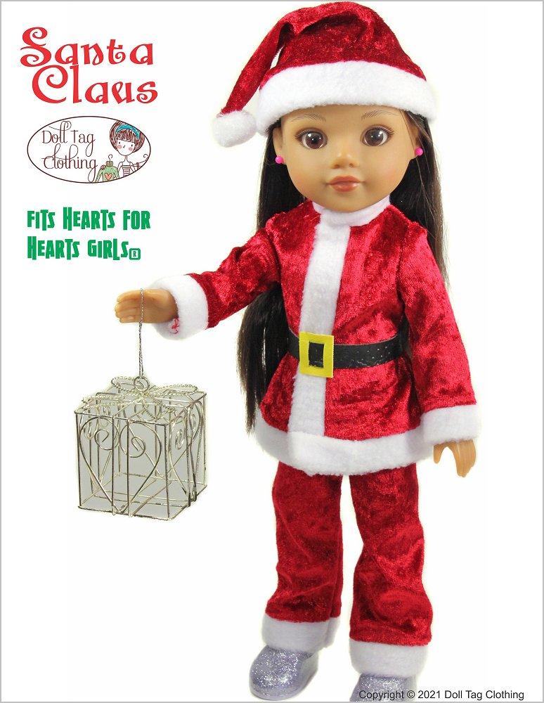 santa doll pattern