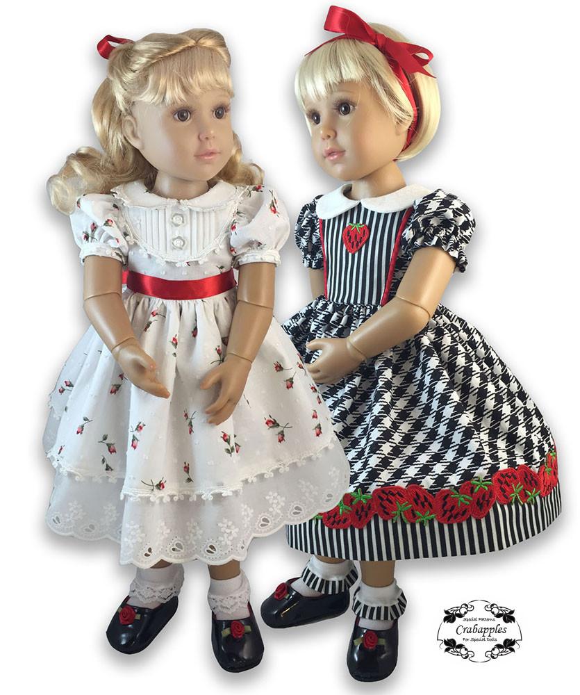 Crabapples School Girl Dresses Kidz N Cats Doll Clothes PDF