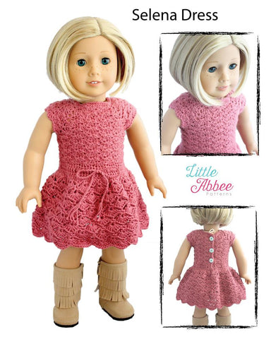 Little Abbee Crochet Selena Dress Crochet Pattern Pixie Faire