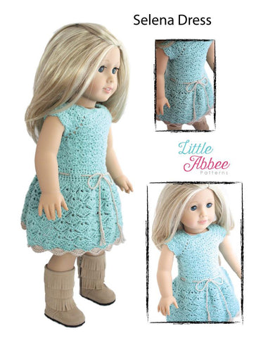 Little Abbee Crochet Selena Dress Crochet Pattern Pixie Faire