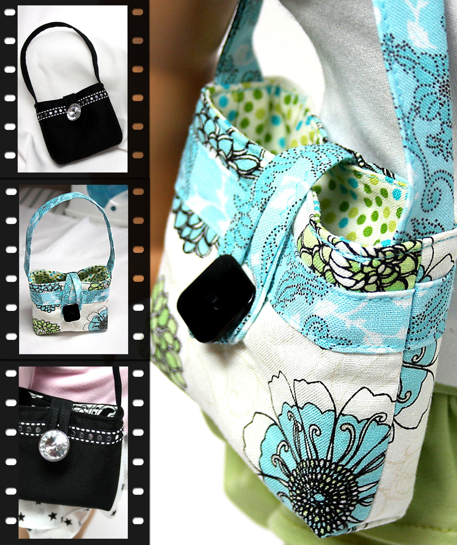 Sew Urban 18 Inch Modern Urban Handbag 18" Doll Accessories Pixie Faire