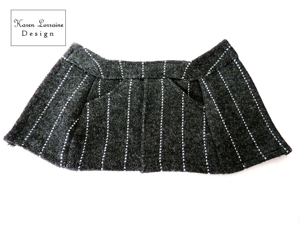 Karen Lorraine Design Barbie Shanghai Skirt Pattern for 9 -11-1/2" Fashion Dolls Pixie Faire