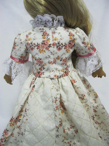 Little Miss Muffett 18 Inch Historical Shepherdess 18" Doll Clothes Pattern Pixie Faire