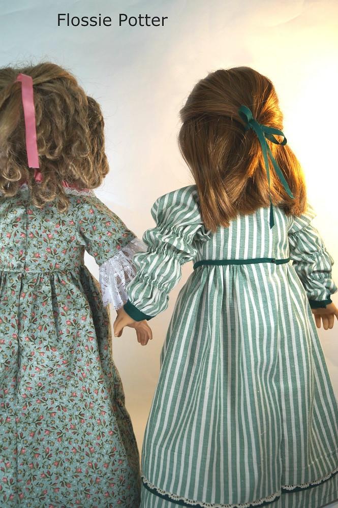 Flossie Potter Sisters Doll Clothes Pattern 18 inch American Girl