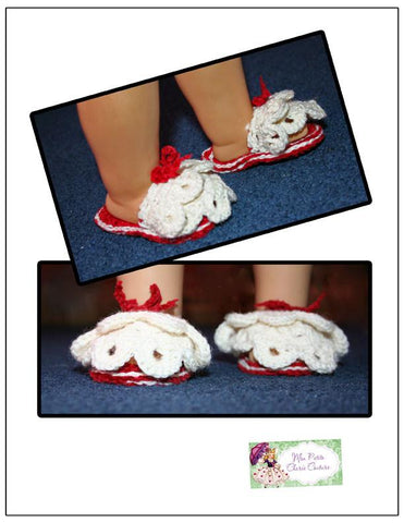 Mon Petite Cherie Couture Crochet Slip On Slipper Crochet Pattern Pixie Faire
