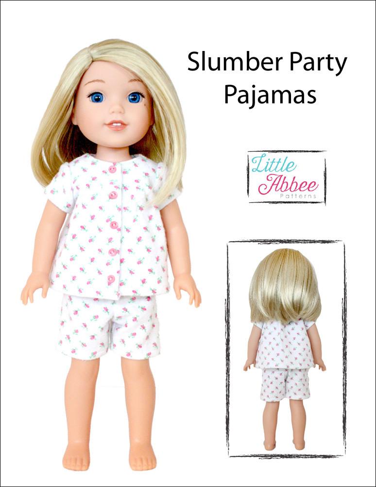 Girls slumber party pajamas clearance