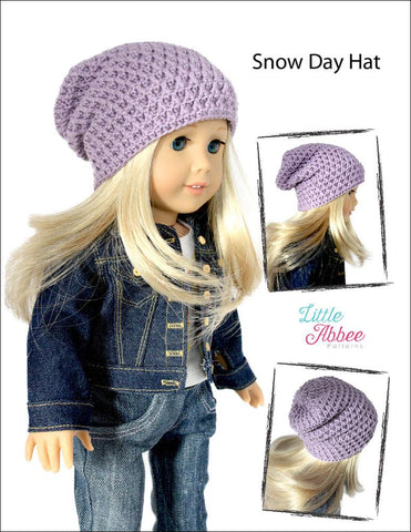 Little Abbee Crochet Snow Day Hat Crochet Pattern Pixie Faire