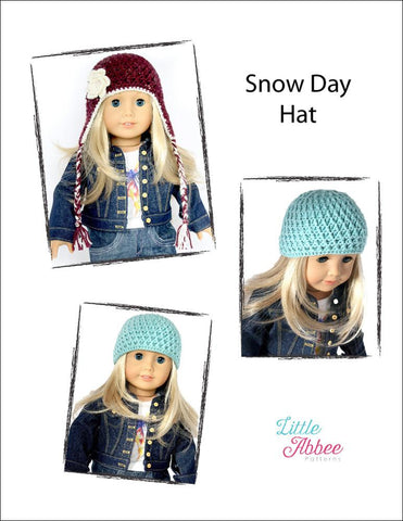 Little Abbee Crochet Snow Day Hat Crochet Pattern Pixie Faire
