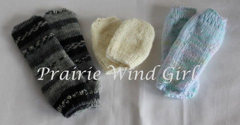 Prairie Wind Girl Knitting Eeezy Peezy Tube Sock Knitting Pattern Pixie Faire