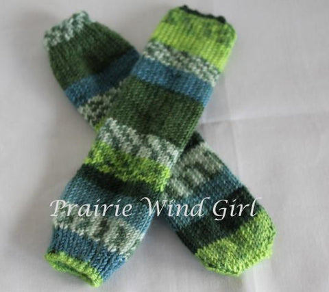 Prairie Wind Girl Knitting Eeezy Peezy Tube Sock Knitting Pattern Pixie Faire