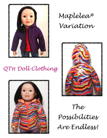 QTπ Doll Clothing 18 Inch Modern Springtime Fun Jacket 18" Dolls Pixie Faire