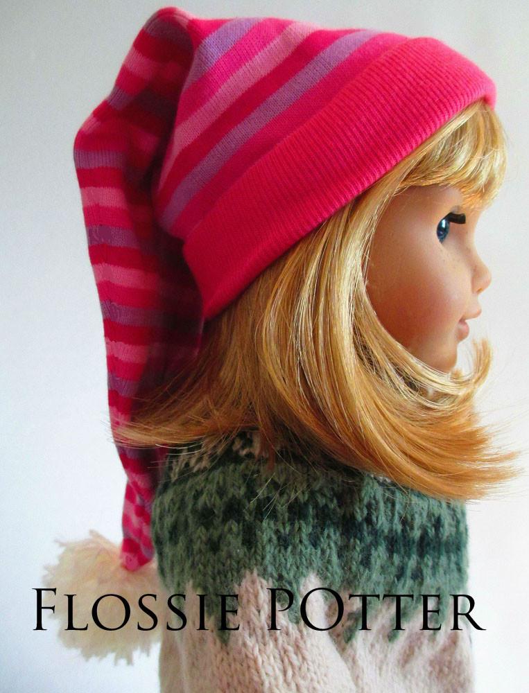 Flossie Potter 18 Inch Modern Stocking Cap 18" Doll Accessories Pixie Faire