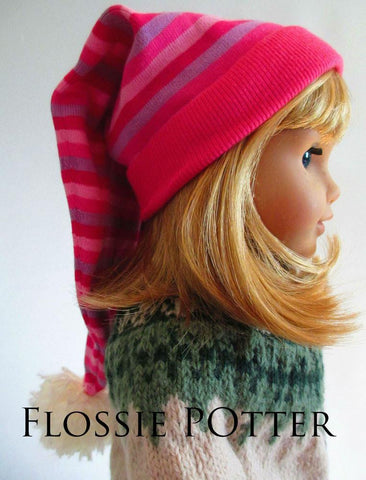 Flossie Potter 18 Inch Modern Stocking Cap 18" Doll Accessories Pixie Faire