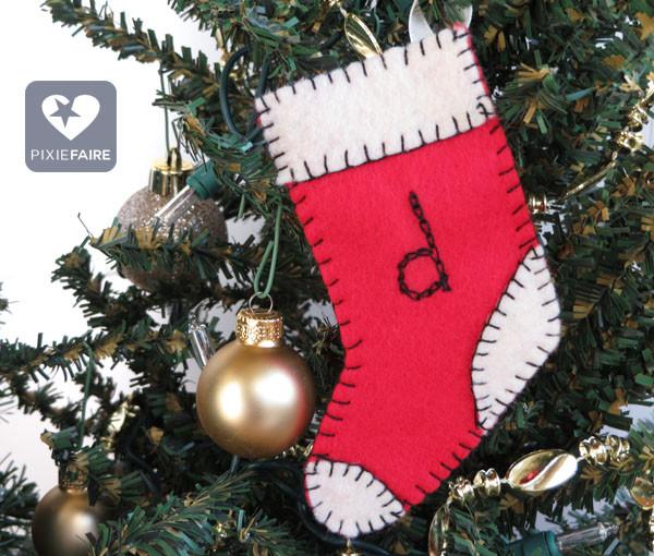 Liberty Jane Tutorials & Crafts Doll Size Stocking PDF Tutorial & Video Pixie Faire