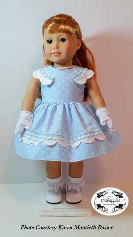 Crabapples 18 Inch Historical Sunday Best 18" Doll Clothes Pattern Pixie Faire