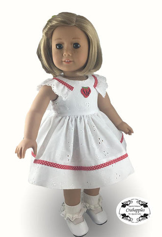 Crabapples 18 Inch Historical Sunday Best 18" Doll Clothes Pattern Pixie Faire