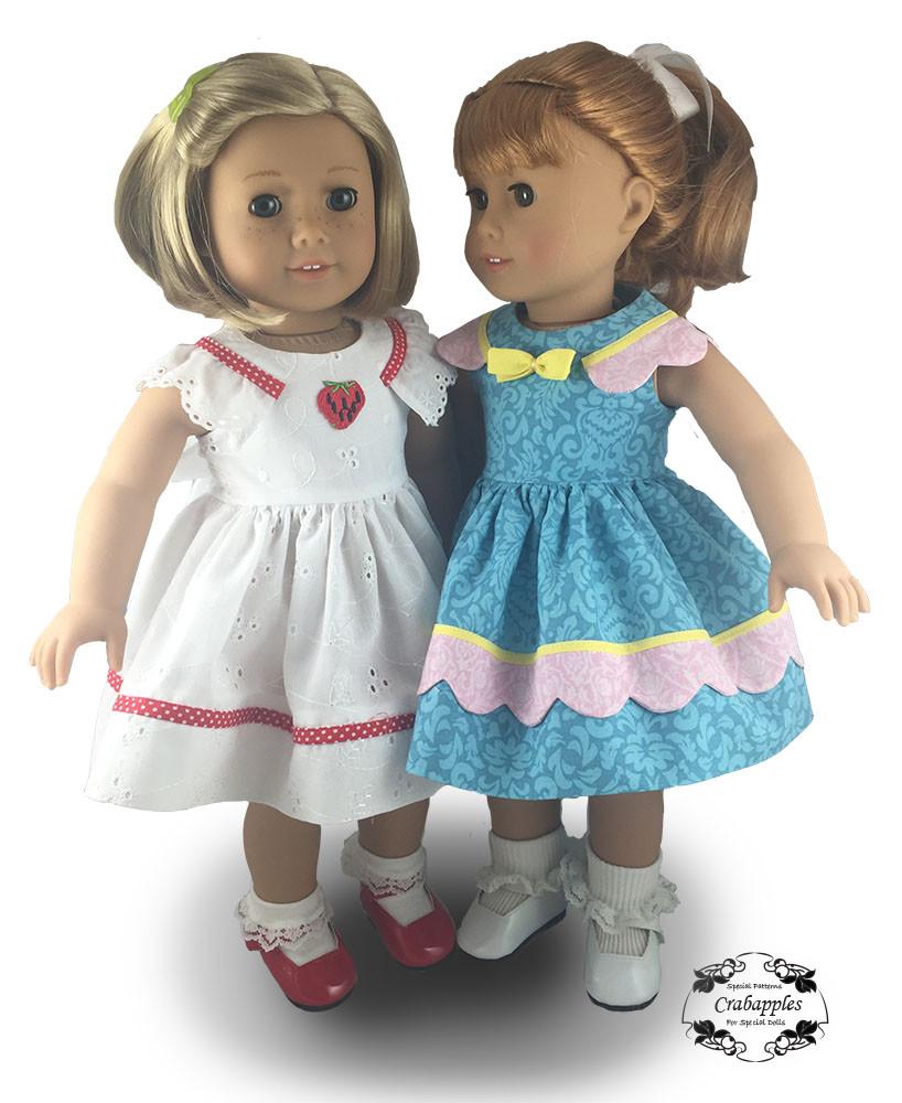 Heirloom Luncheon Doll Clothes Pattern for 18 Dolls such as American Girl®