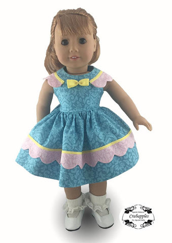 Crabapples 18 Inch Historical Sunday Best 18" Doll Clothes Pattern Pixie Faire