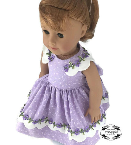Crabapples 18 Inch Historical Sunday Best 18" Doll Clothes Pattern Pixie Faire